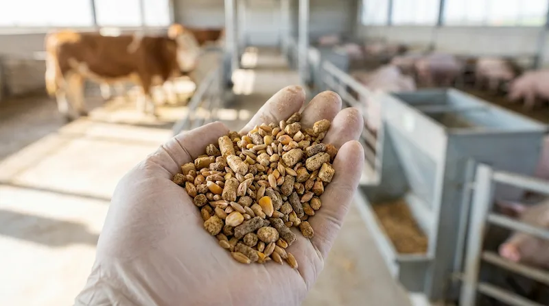 Industria alimento animal — nutrición y feed