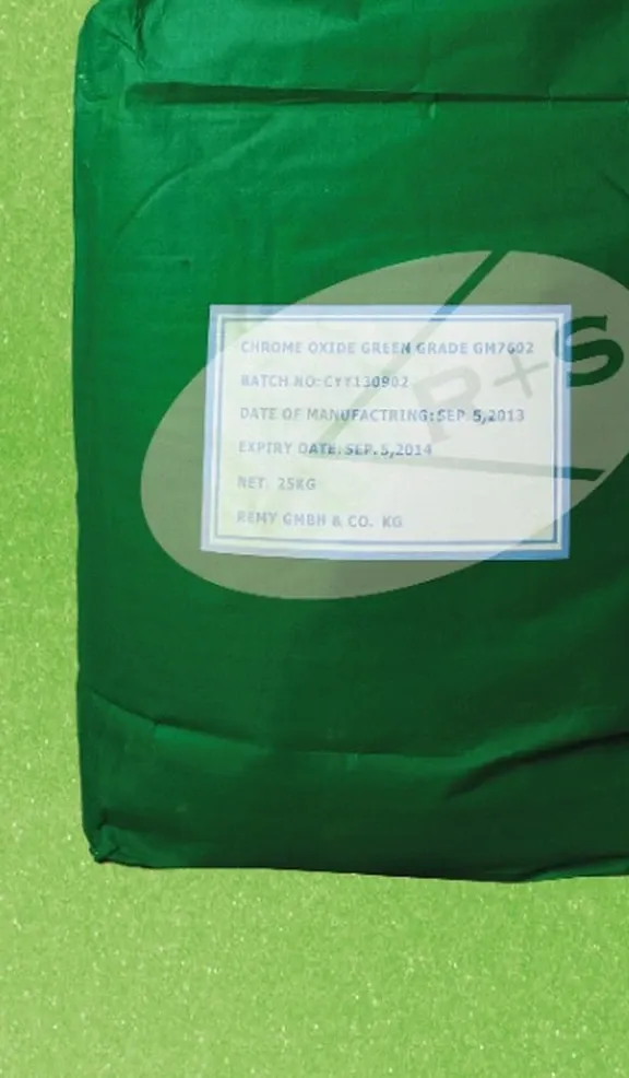 Saco de Óxido de Cromo Verde GM7602