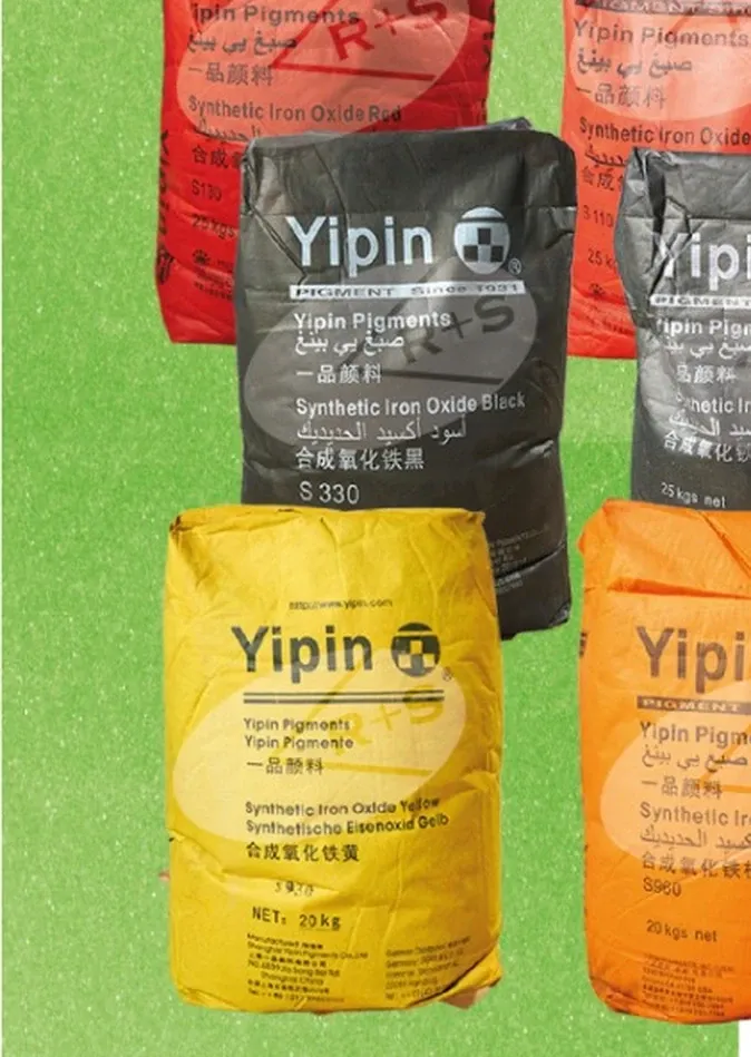 Sacos de la serie de pigmentos Óxidos de Hierro Series S (Yipin)